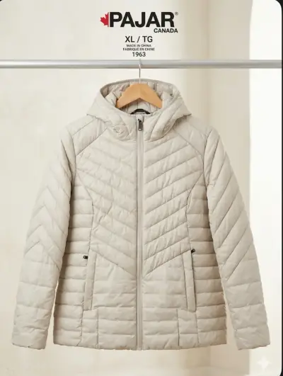 Chaqueta acolchada Pajar Canada beige - miniatura 1