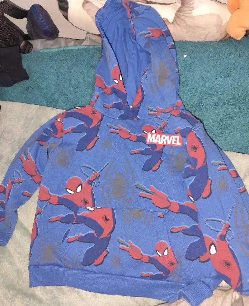 Polerón Marvel Spiderman para niños - 1