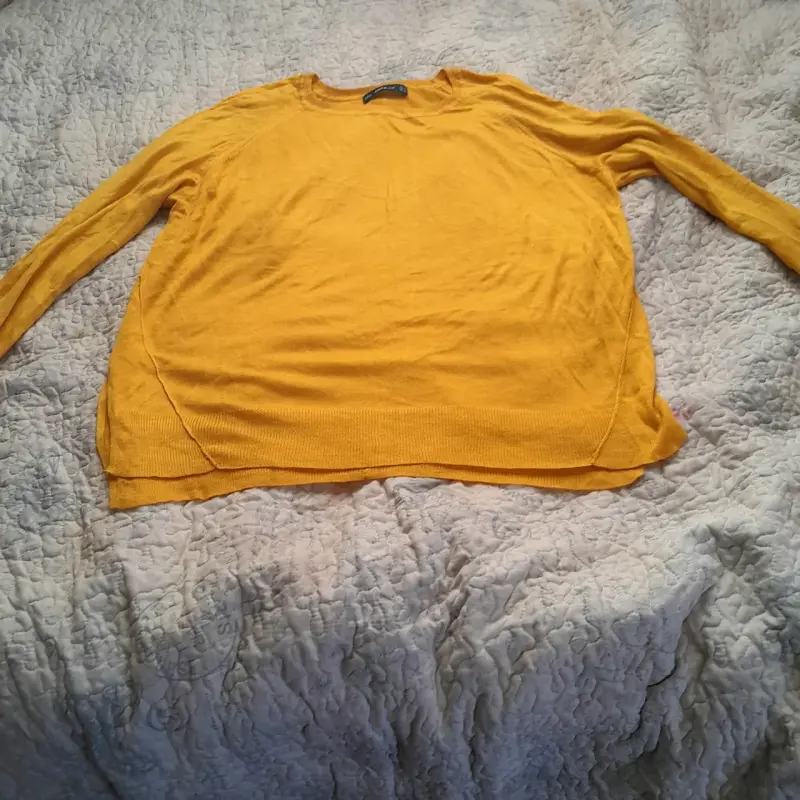 Sweater color mostaza para mujer - 1