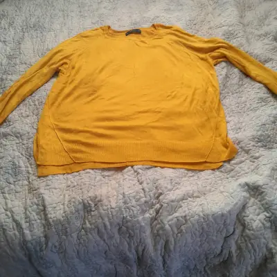 Sweater color mostaza para mujer - miniatura 1