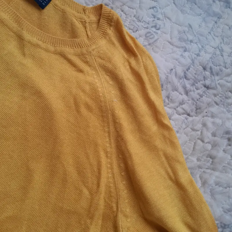 Sweater color mostaza para mujer - 4