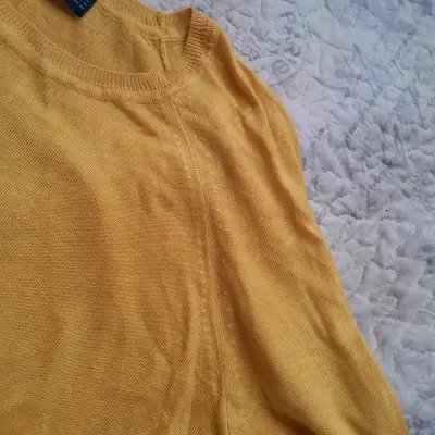Sweater color mostaza para mujer - miniatura 4