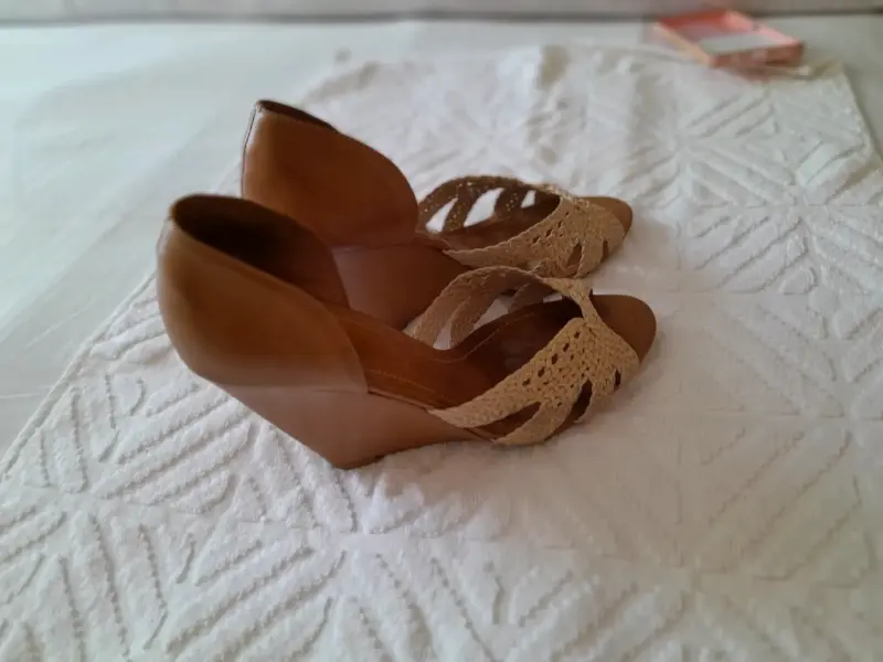 Sandalias de cuero trenzado - 2