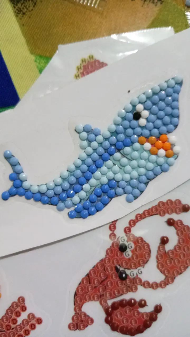 Kit de manualidades con pegatinas - 1
