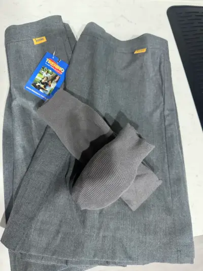 Falda gris uniforme escolar - miniatura 3