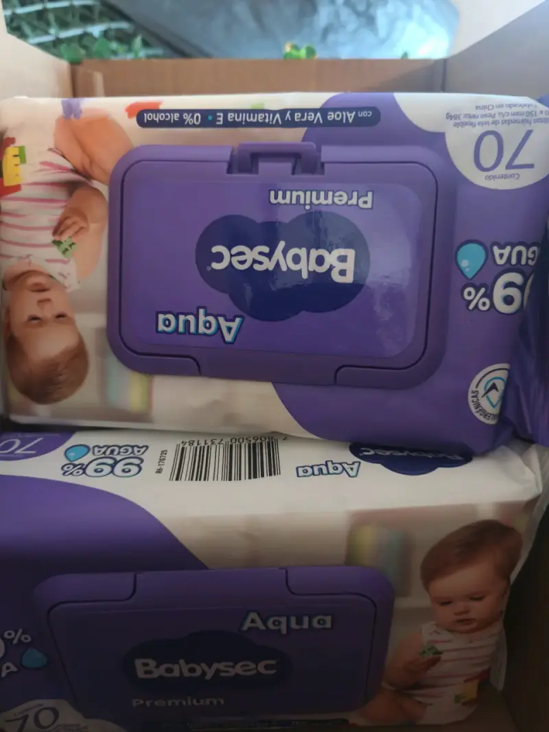 Toallas húmedas Babysec Aqua