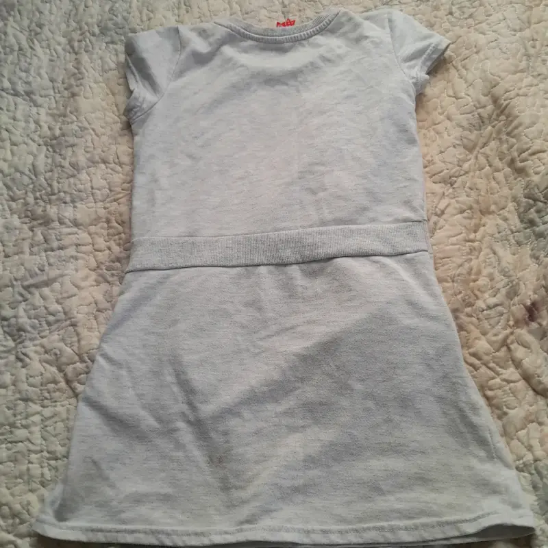 Vestido infantil Minnie gris - 5