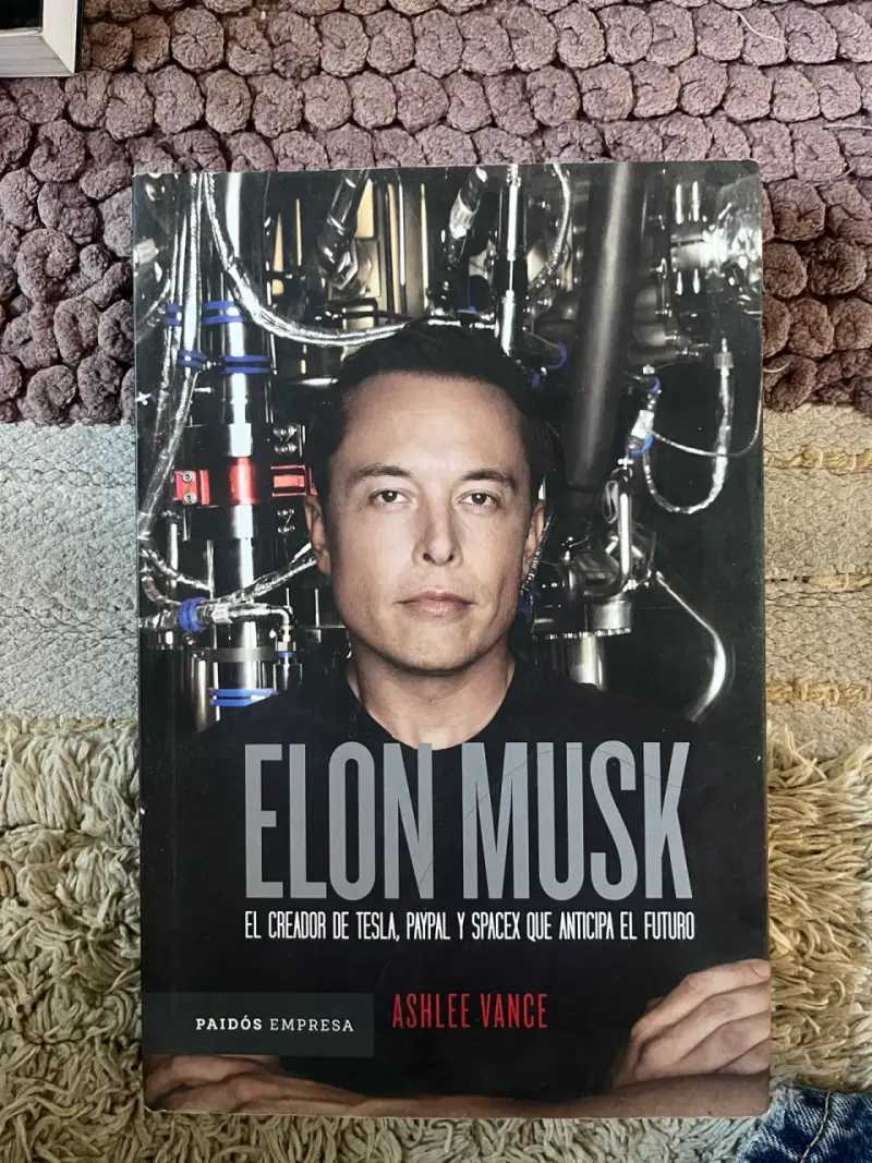 Libro 'Elon Musk' de Ashlee Vance