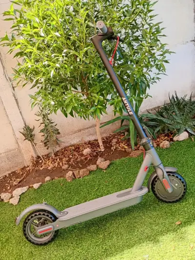 Scooter eléctrico gris - miniatura 2