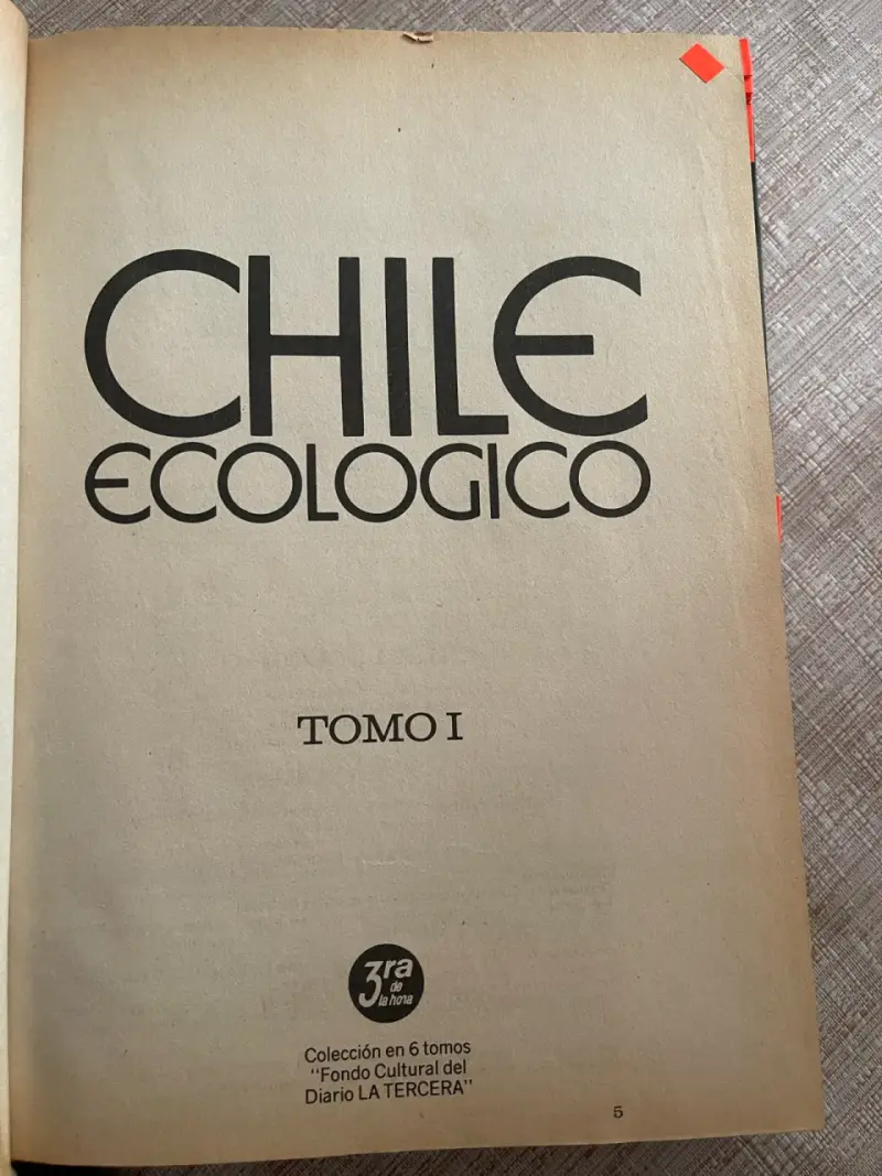 Libro Ecología en tapa dura - 2