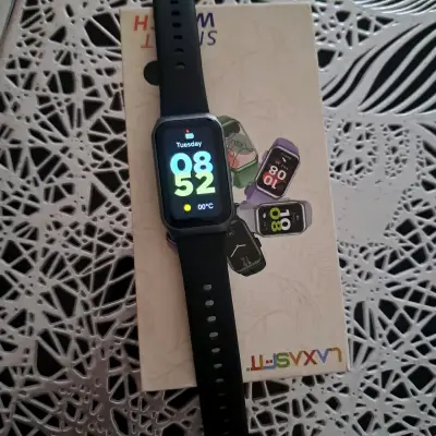 Smartwatch pantalla táctil negro - miniatura 2