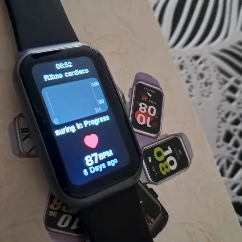 Smartwatch pantalla táctil negro - 3