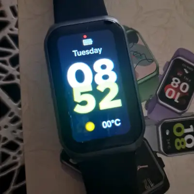 Smartwatch pantalla táctil negro - miniatura 5