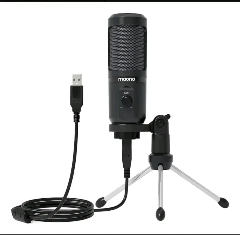 Micrófono USB Maono con trípode - 1