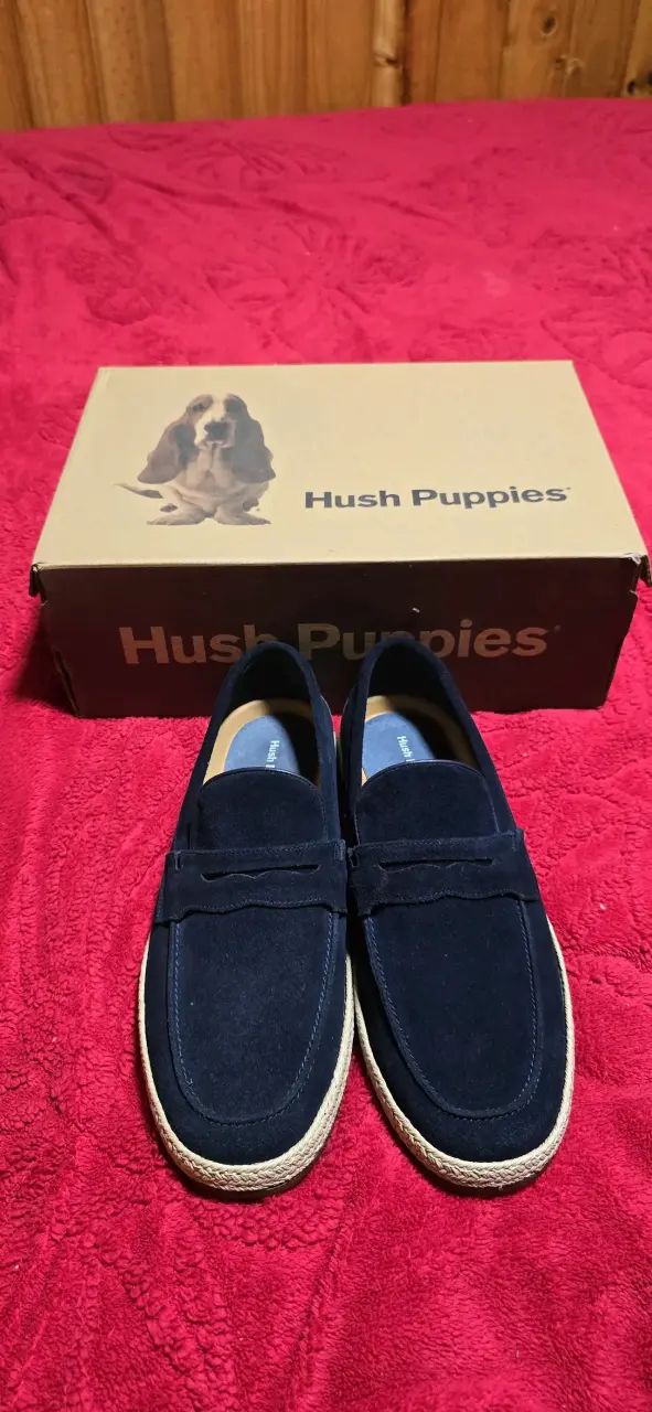 Mocasines azul marino Hush Puppies - 2