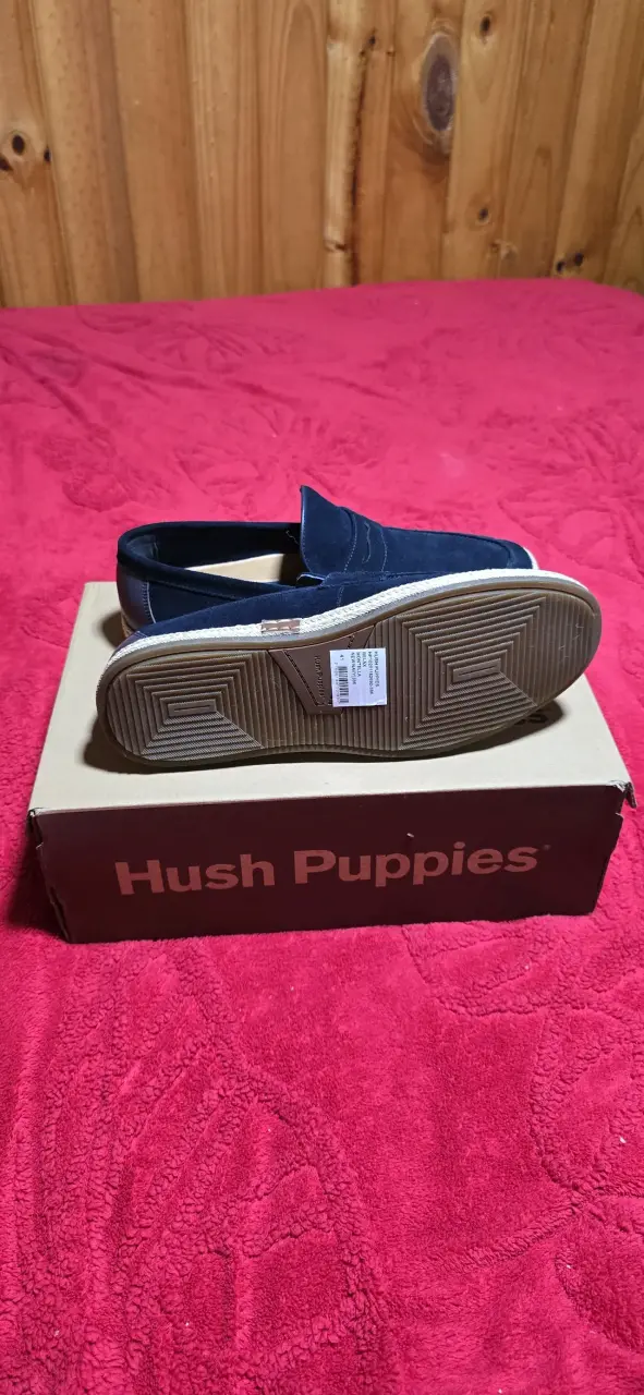Mocasines azul marino Hush Puppies - 3