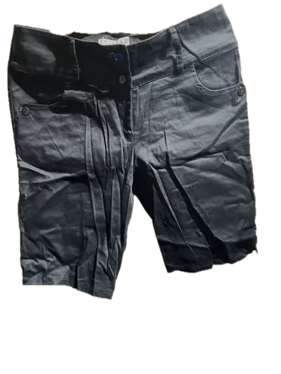 Pantalones cortos negros casual, semi-formal - miniatura 1