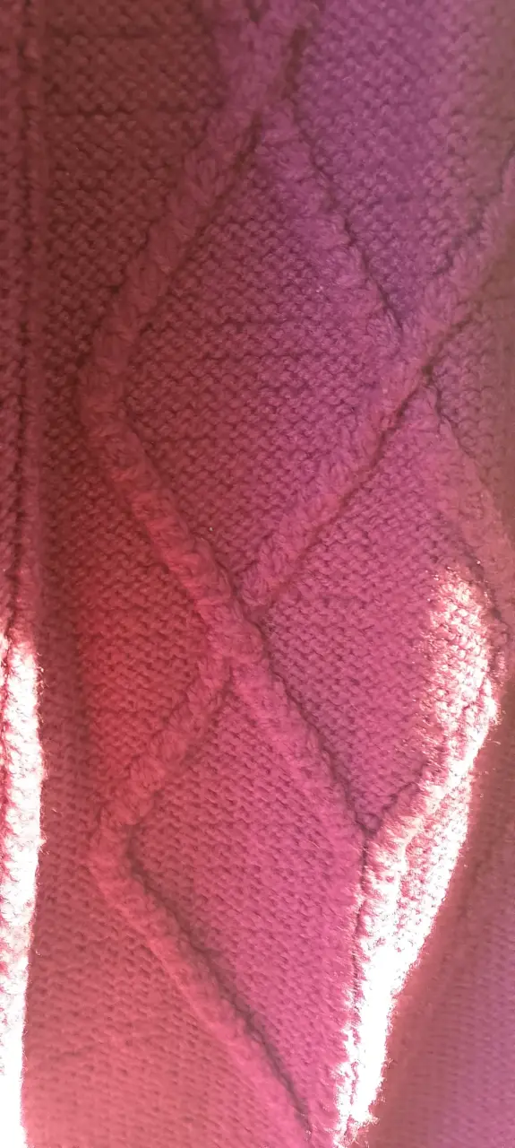 Chaleco morado de lana - 2