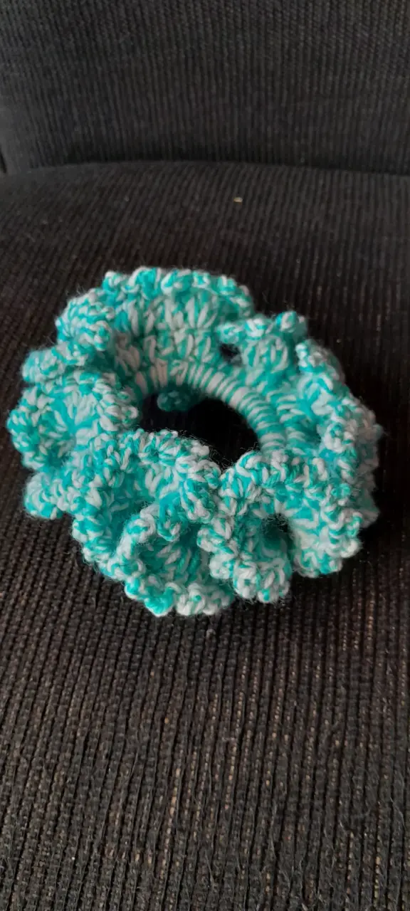 Scrunchies a crochet. - 5