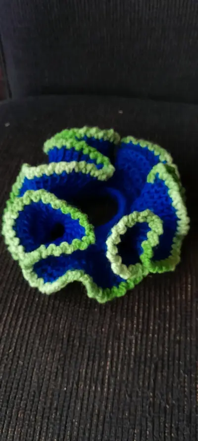 Scrunchies a crochet. - miniatura 6