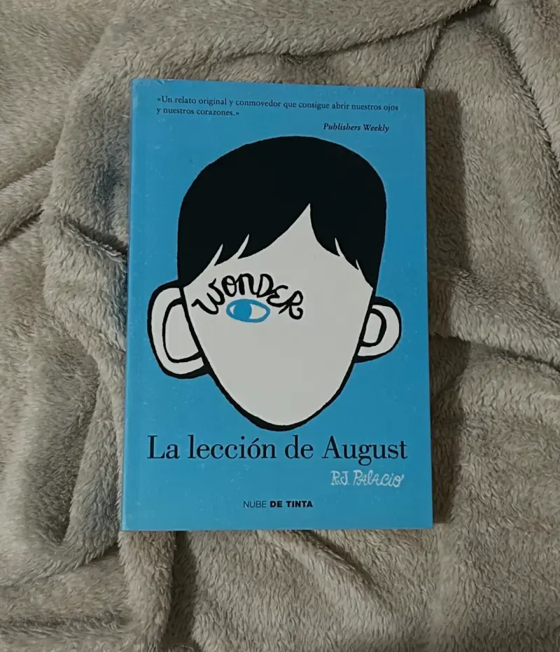 Libro 'La lección de August'