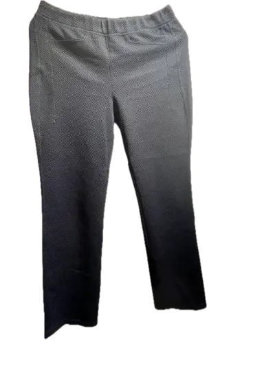 Pantalón negro elegante, casal, elasticado - miniatura 1