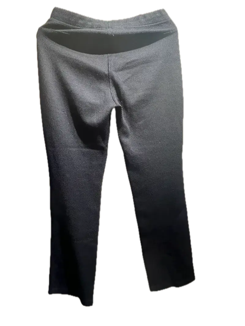 Pantalón negro elegante, casal, elasticado - 2