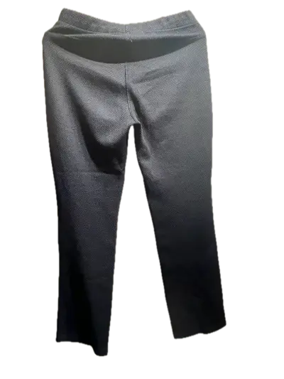 Pantalón negro elegante, casal, elasticado - miniatura 2