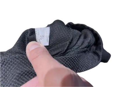 Pantalón negro elegante, casal, elasticado - miniatura 3