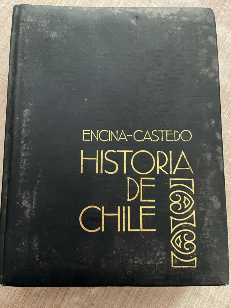 Libro Historia de Chile,Tomo III Encina-Castedo - 1