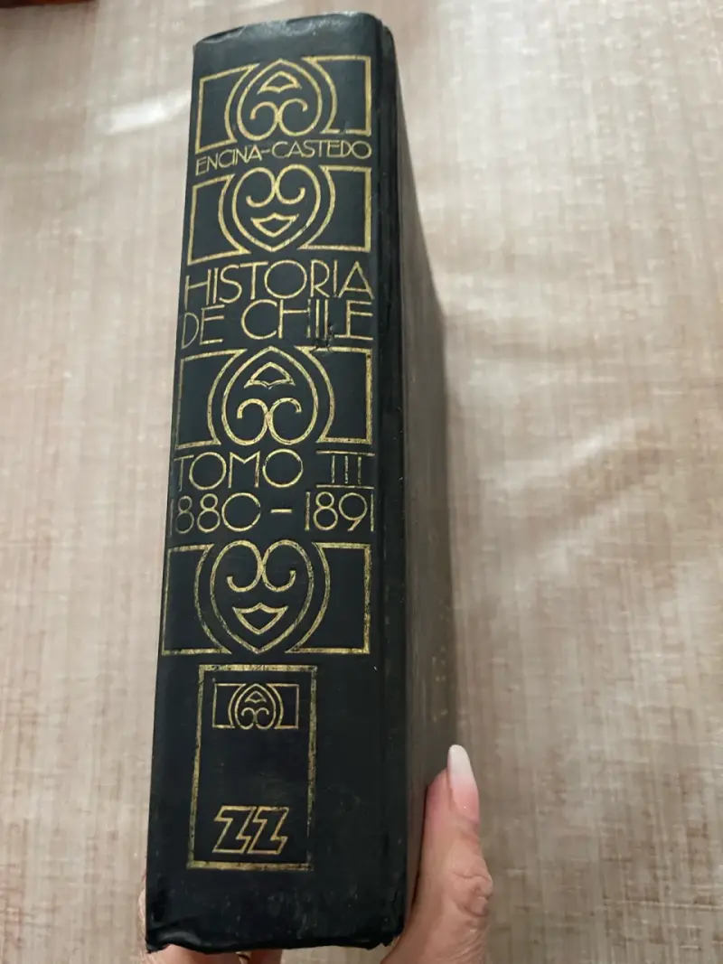 Libro Historia de Chile,Tomo III Encina-Castedo - 2