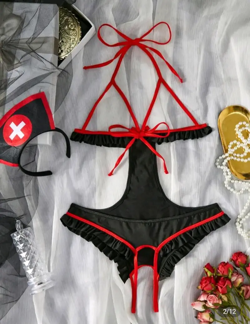 Disfraz de enfermera sexy - 1