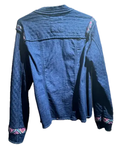Chaqueta de mezclilla bordada - miniatura 3