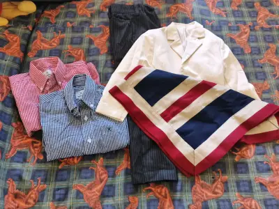 Ropa de huaso niño talla 6 - miniatura 2