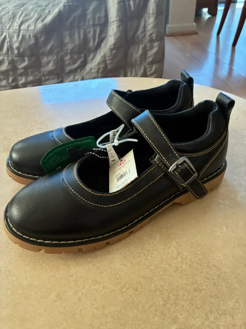 Zapatos escolares negros talla 40 - 3