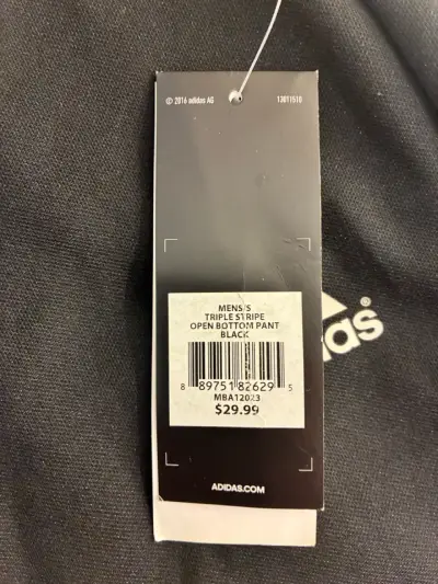 Pantalones negros Adidas Aeroready - miniatura 2