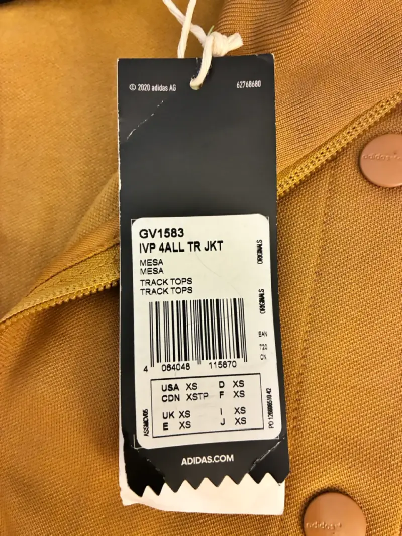 Chaqueta Adidas Ivy Park mostaza - 3