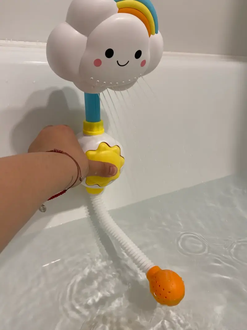 Ducha de juguete nube y sol - 3