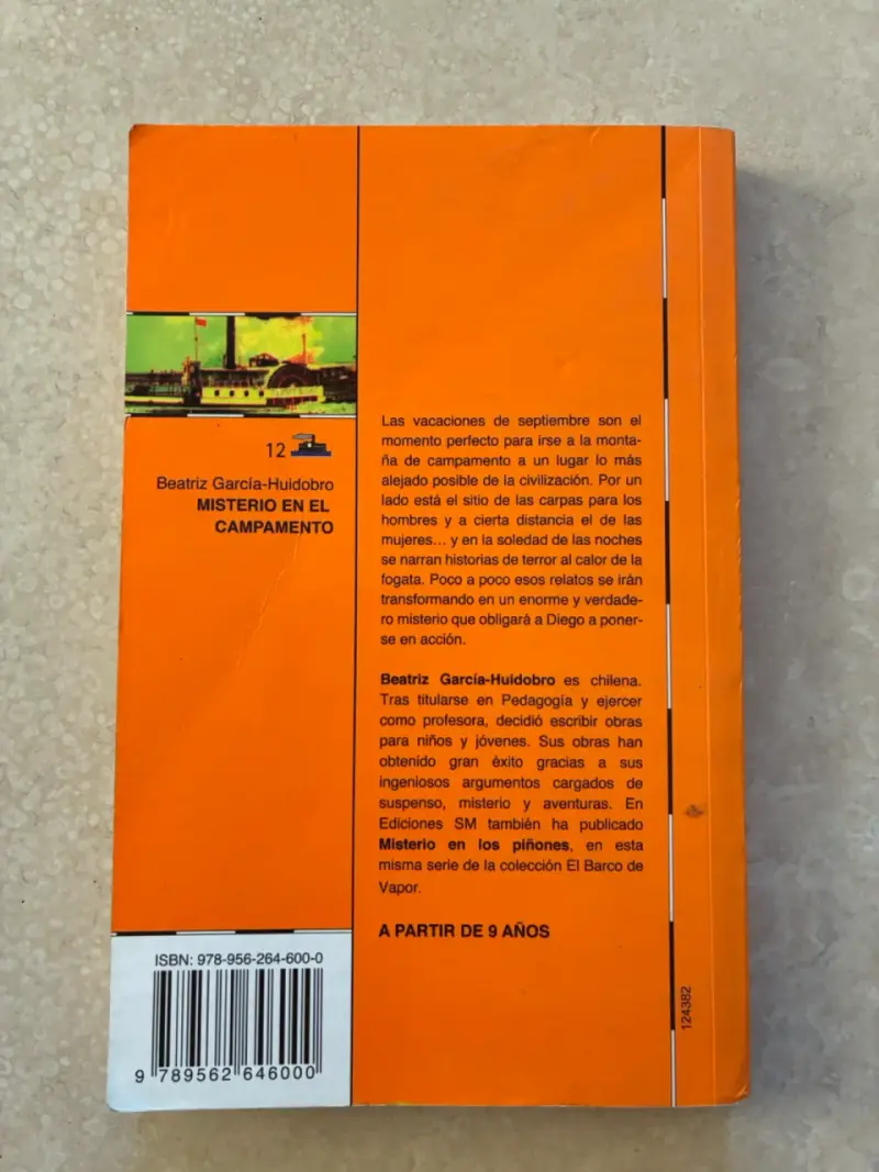 Libro Misterio en el Campamento - 2