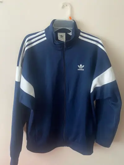 Chaqueta deportiva azul Oversize Adidas Original - miniatura 1