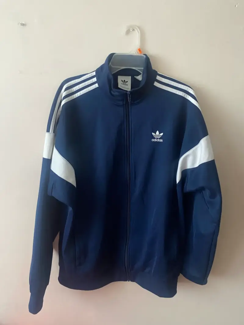Chaqueta deportiva azul Oversize Adidas Original - 2