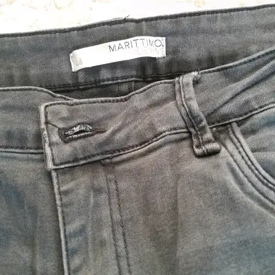 Pantalones pitillo gris oscuro - miniatura 3