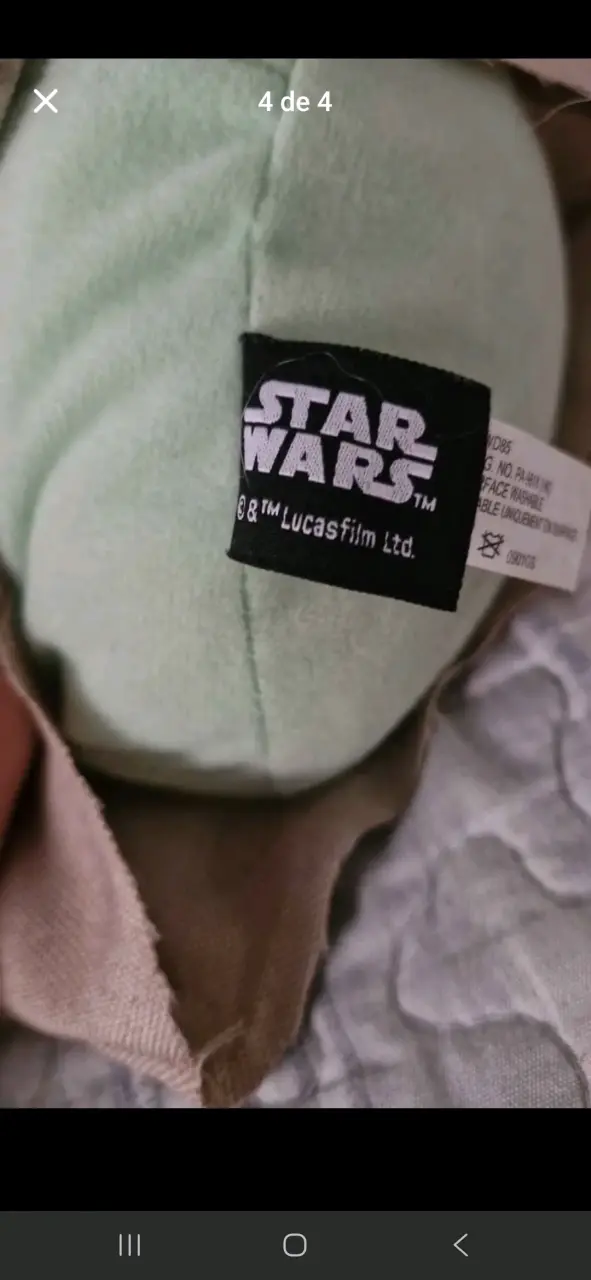 Peluche de Baby Yoda - 4