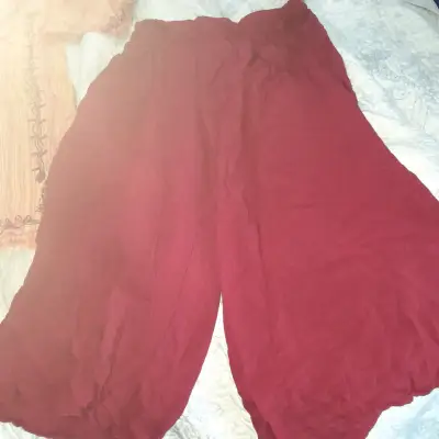 Conjunto blusa y pantalón rojo - miniatura 3