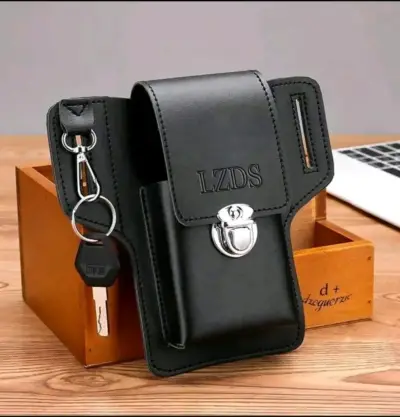 Estuche negro para llaves LZDS - miniatura 1