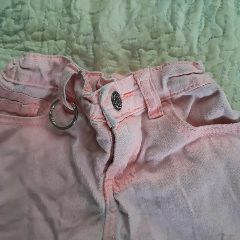 Shorts rosados para niña - 2