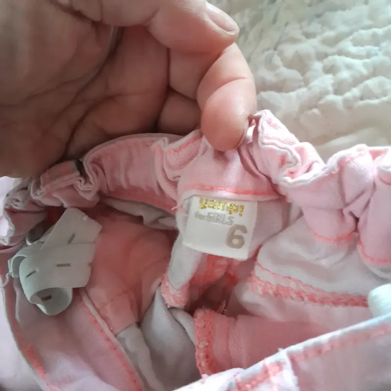 Shorts rosados para niña - 4