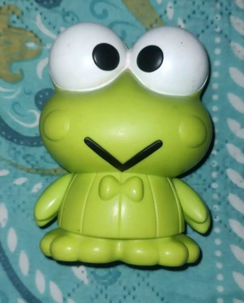 Figura de rana verde