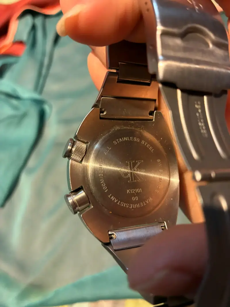 Correa metálica para reloj CK - 4