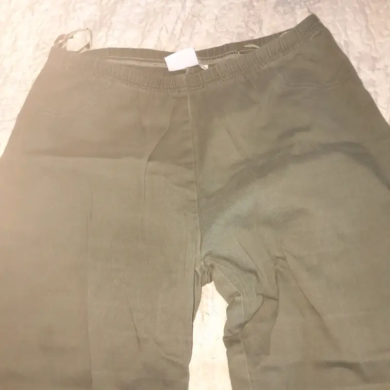 Pantalón verde militar hombre - 2